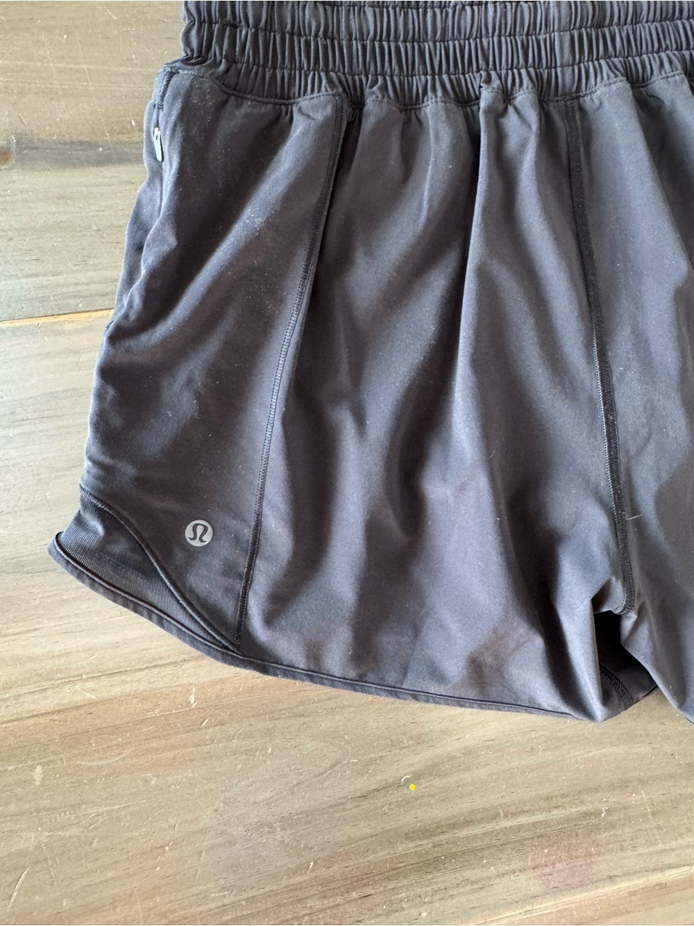 Lululemon Hotty Hot High Waist 4” Short Black Women’s 8 NWOT - Picture 5 of 8